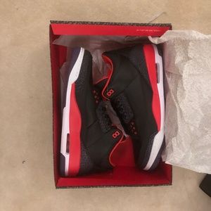 NIKE Air Jordan 3 Retro 'Crimson' 136064 005